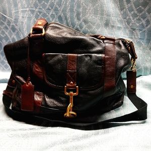 Tommy Hilfiger leather bag gently used smoke and pet free